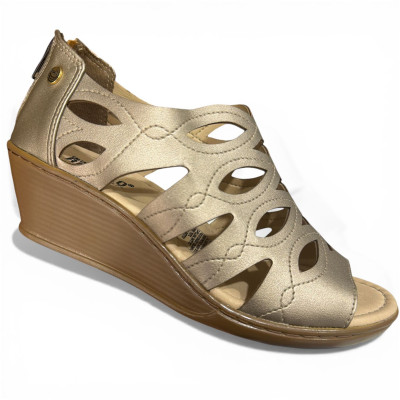 Romulo Sandalia Bronce Mujer Ref 5932